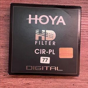 HOYA HD Filter CIR-PL Polarizing Lens Filter 77mm for DSLR Lenses Made in Japan